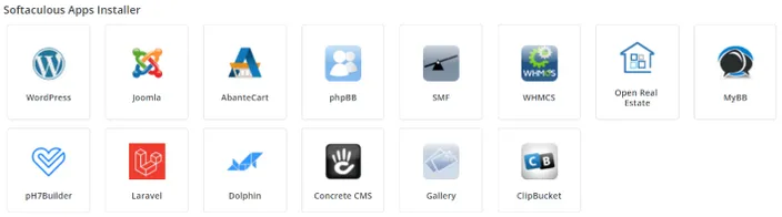 DirectAdmin software section