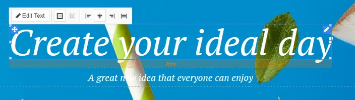 Editing a template cover image to make it unique