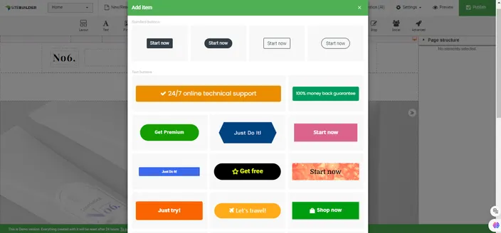 HostAfrica website builder - e-commerce features like shopping carts and payment options.
