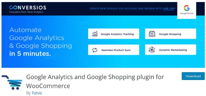 Google Analytics and Google Shopping plugin for WooCommerce By Tatvic - WordPress.org