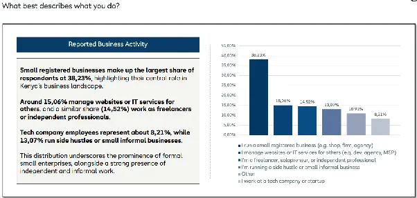 hostafrica smb insight lab kenya reported business activity data