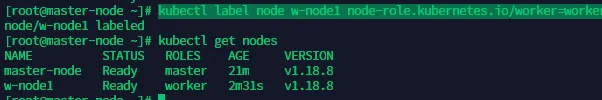 command output