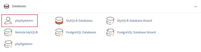 phpMyAdmin