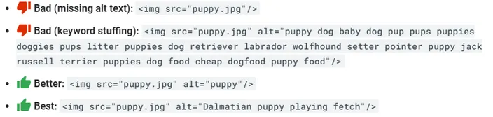 Google outlines the proper way to name images