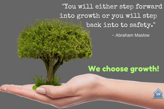 We choose growth
