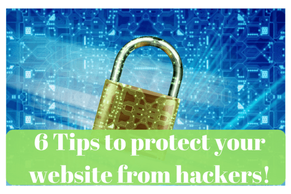 6 Tips to protect your website from hackers