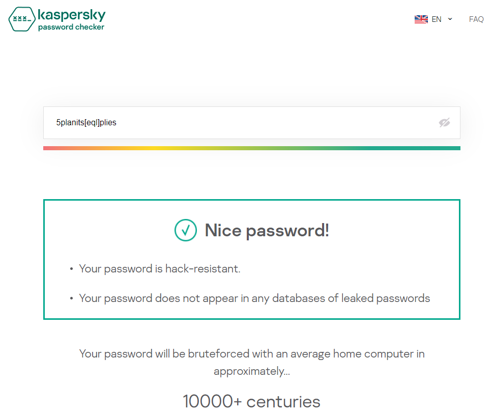 strong password example