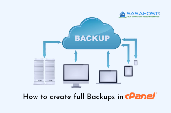 How to create and download full Backups in cPanel