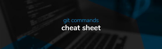 Git commands cheat sheet cover