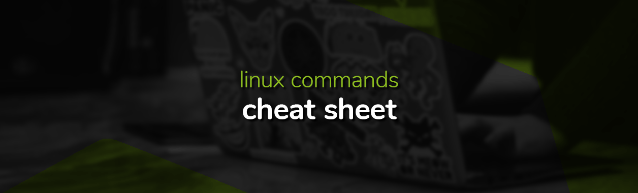 linux commands cheat sheet cover