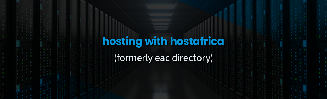 hosting with hostafrica (formerly eac directory)